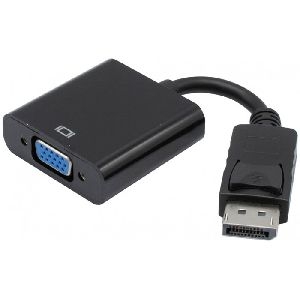 Exertis Connect 127370 Exertis Connect DisplayPort 1.2 zu VGA Adapter + Audio Stereo, Aktiv, DisplayPort St. / VGA Bu., schwarz