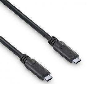 PureLink PI6000-030 PureLink Aktives USB 3.2 Gen. 2x1 Kabel mit E-Marker, 60 Watt, USB St. C / St. C, schwarz, 3,0 m