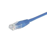 Exertis Connect 246710 Patchkabel Cat. 6, U/UTP, blau, 1,0 m