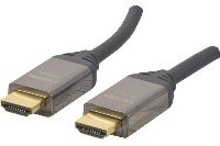 Dexlan 127699 Dexlan Premium HDMI 2.0 High Speed Kabel, 4K, HDMI St. A