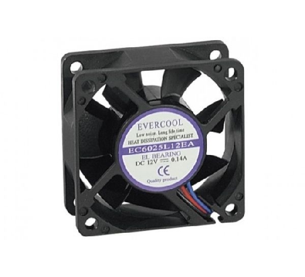 Exertis Connect 910182 Lüfter 60 x 60 x 25 mm, Gleitlager