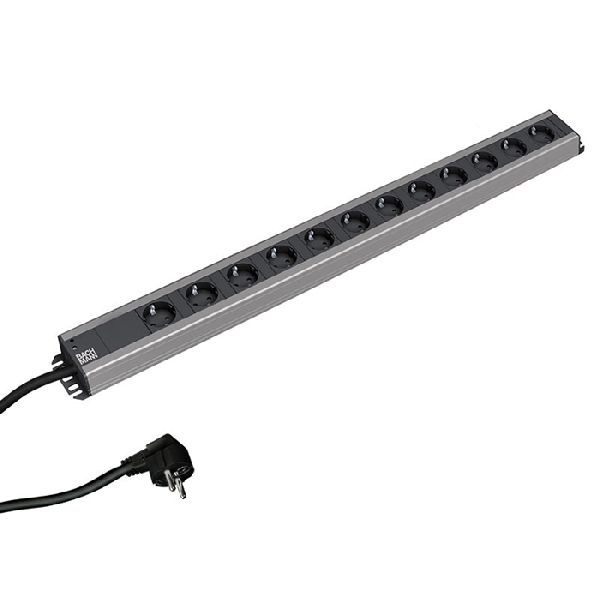 Bachmann 300002 Bachmann Handwerkerleiste 12-fach, Schutzkontakt