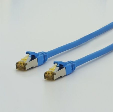 TTL 1862-3,0M-UF TTLan Patchkabel UltraFlex Cat. 6A ISO/IEC, S/FTP (PiMF), hochflexibel, halogenfrei, blau, 3,0 m