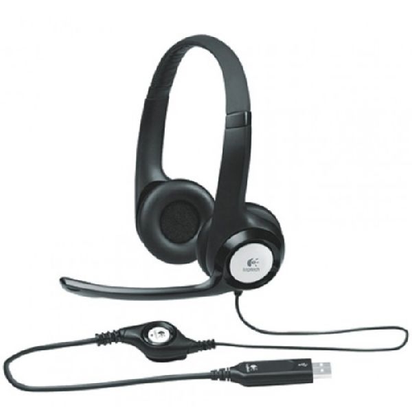Logitech 981-000406 Logitech Stereo Headset H390, USB