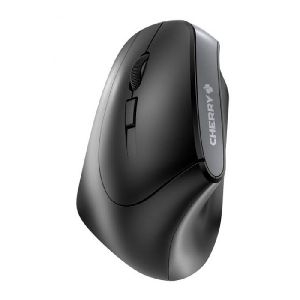 Cherry JW-45L Cherry Maus MW 4500 Left, ergonomisch, für Linkshänder, wireless, 1200 dpi, schwarz