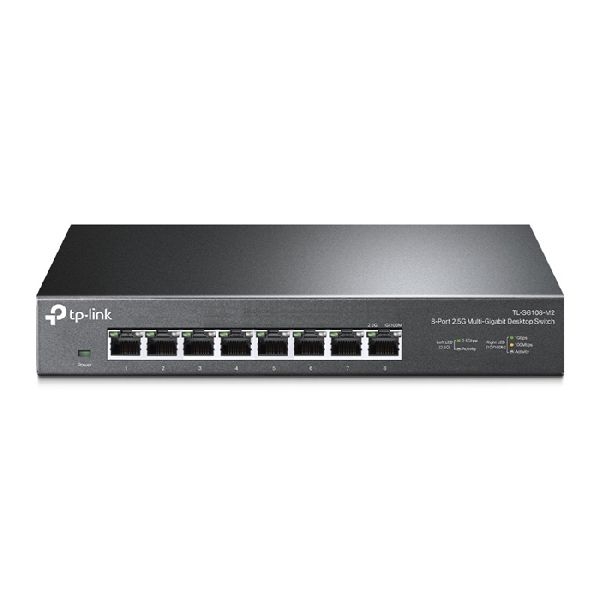 TP-Link TL-SG108-M2 TP-Link 2,5 Gigabit Switch TL-SG108M2, 8 Port, Desktop