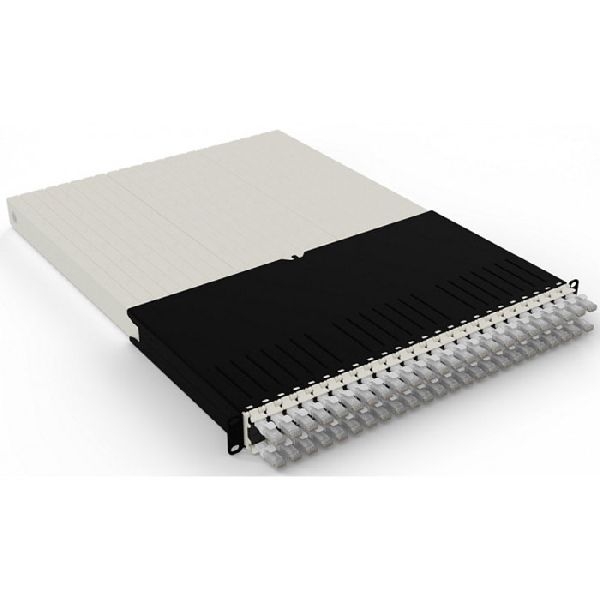 Patchbox PONE30UTPWH patchbox.one/30RU/UTP (1,8 m) mit 24 Kassetten, Patchkabel Cat. 6a, U/UTP, PoE++, Kabel weiß
