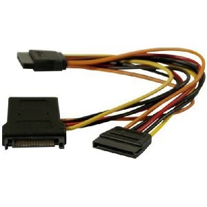 Exertis Connect 147563 Kabel Power SATA 15pin > 3x SATA HDD – gerade