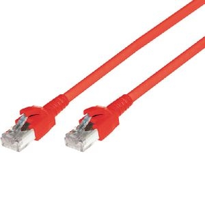 Dätwyler 653666 Dätwyler Patchkabel S/FTP, PiMF, Cat.6A, rot, 5,0 m
