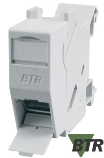 MetzConnect 1309426003-E Metz Connect E-DAT modul REG 8(8) IP20, Anschlussbuchse, Cat.6A