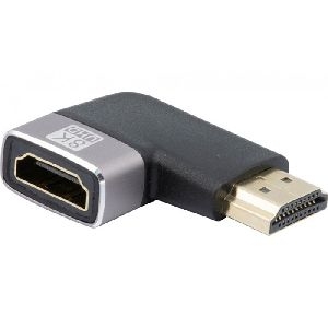 Exertis Connect 640135 HDMI 2.1 Winkeladapter, horizontal, 90°, 8K UHD, HDMI St. A / HDMI Bu. A