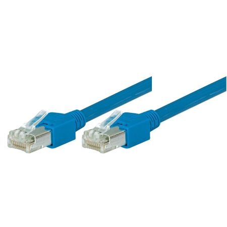Tecline 71930B Tecline Patchkabel Cat. 5e, S/UTP, hochflexibel, blau, 30,0 m