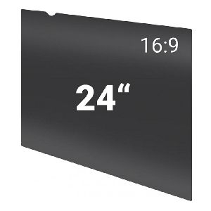 Dacomex 641658 Dacomex Blickschutzfilter (Sichtschutz) aus Recycling-Material, für 24" LCD Bildschirme 16:9