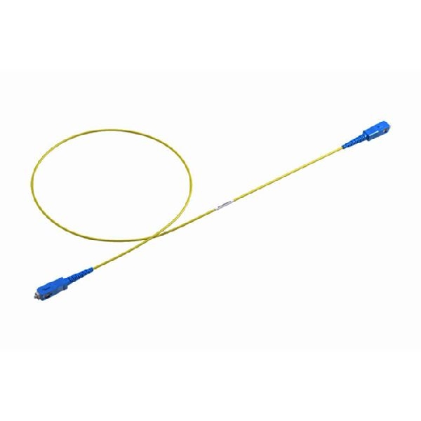 Nambo 09-S2LCALC-2 LWL Patchkabel 9/125 µm, Singlemode, OS2-Faser, Simplex, LC UPC Stecker / LC APC 8° Stecker, gelb, 2,0 m
