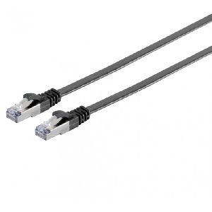 shiverpeaks BS75512-SLS shiverpeaks Flachband Patchkabel Cat. 6A, U/FTP, schwarz, 2,0 m