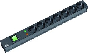 Bachmann 333535 Bachmann 19" PDU Basic, Steckdosenleiste mit Überspann
