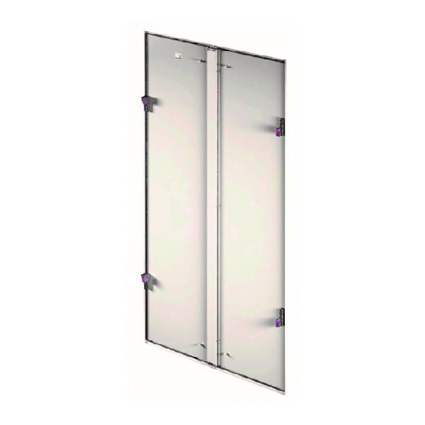 Rittal 5301254 Rittal 19" VX IT Seitenwand, 2tlg. , horizontal geteilt, HxT2000x1200 RAL7035