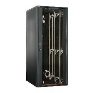 Silence Rack 99SR428010B Silence Rack schallgedämmter Serverschrank 19", 42 HE, 800 x 1000 mm, schwarz RAL 9005