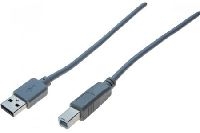 Exertis Connect 532512 USB 2.0 High Speed Kabel, USB St. A/ USB St. B,