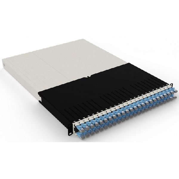 Patchbox PONE30STPBL patchbox.one/30RU/STP (1,8 m) mit 24 Kassetten, Patchkabel Cat. 6a, U/FTP, PoE, Kabel blau
