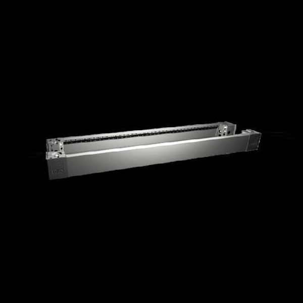 Rittal 8620007 Rittal 8620.007, VX Sockel-Eckstück mit Blende, vorne/hinten, H: 100 mm, für B: 1200 mm