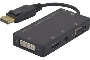 Exertis Connect 127377 DisplayPort zu HDMI, DVI, VGA Adapter