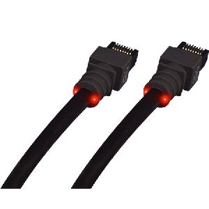 Patchsee 6-F/16 Patchsee Patchkabel Class6Patch 6-F/16, U/FTP, Cat.6, schwarz, 4,9 m