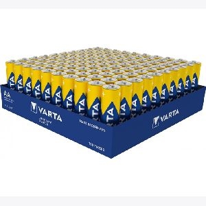 Varta 4906121396 VARTA Batterie Alkaline, Longlife Power, Mignon, AA, LR06, 1.5V, Retail Box (100-er Pack)