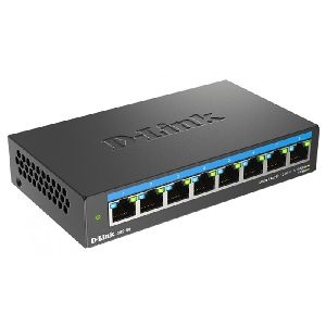 D-Link DMS-108 D-Link 2.5G Multi-Gigabit Desktop Switch DMS-108, 8 Port 2,5 Gbit/s, Desktop