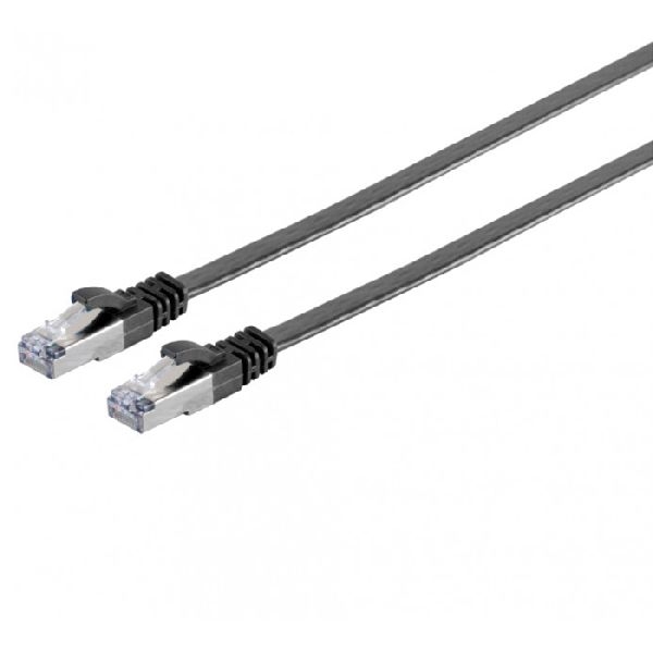 shiverpeaks BS75513-SLS shiverpeaks Flachband Patchkabel Cat. 6A, U/FTP, schwarz, 3,0 m