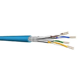 Draka 60039920 Draka Installationskabel UC LR 10Gbit Cat. 7 S/FTP (PiMF), halogenfrei, blau, 1000 m Einwegtrommel