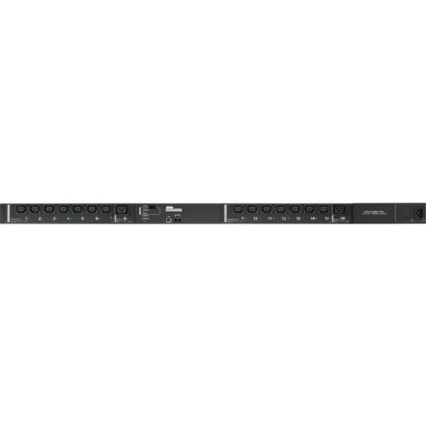 Aten 217PE6216G ATEN schalt- und messbare PDU PE6216G-AX-G, 1-phasig, 16 A, 2x C19, 14x C13, schwarz
