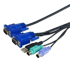 Exertis Connect 066303 KVM Kombikabel USB, PS/2, 3,0 m