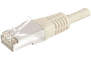 Dexlan 859513 Dexlan Patchkabel Cat. 6A, F/UTP, grau, 30,0 m