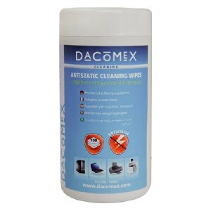 Dacomex 190821 Dacomex Antistatische Reinigungstücher, Box mit 100 Stück