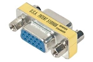 Exertis Connect 83740 Mini Gender Changer, 15pol HD D-Sub Bu./Bu. für