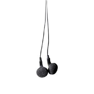 Exertis Connect 59832 Stereo InEar Headset, schwarz, 3,5mm Stereo-Klinkenstecker