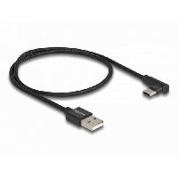 Delock 80029 DeLOCK USB 2.0 Kabel, USB St. C abgewinkelt / USB St. A g