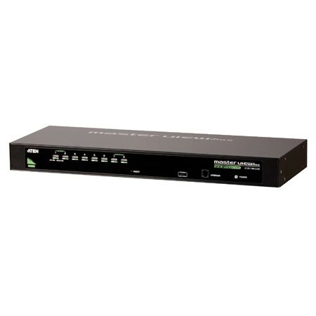 Aten CS1308 ATEN KVM Switch, USB und PS/2, 8-fach, 19 Zoll