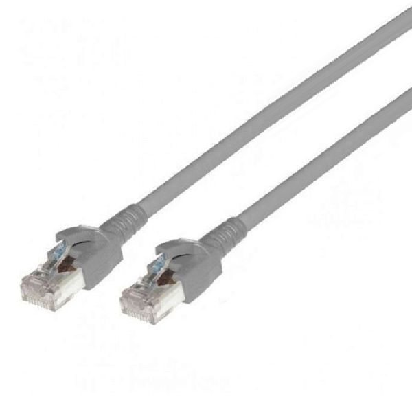 Dätwyler 653509 Dätwyler Patchkabel S/FTP, PiMF, Cat.6A, grau, 1,5 m