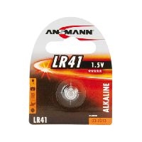 Ansmann 5015332 Ansmann Knopfzelle, LR41, 1,5 V Alkaline, VE: 1