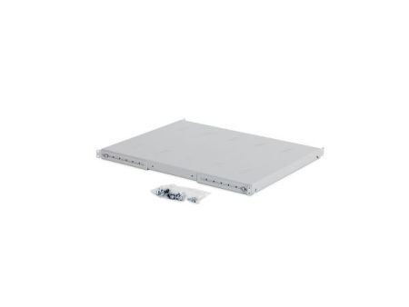 Triton RAC-UP-550-H4 Triton 19" Schwerlastboden für Netzwerkschränke, Festeinbau, Tiefe 550 mm, 150 kg, hellgrau RAL 7035