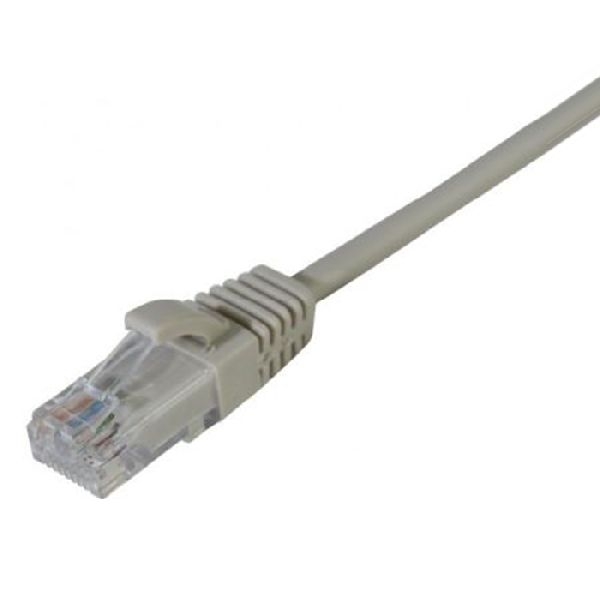 Dexlan 848869 Dexlan Patchkabel CAT. 6, U/UTP, halogenfrei, grau, 5,0 m