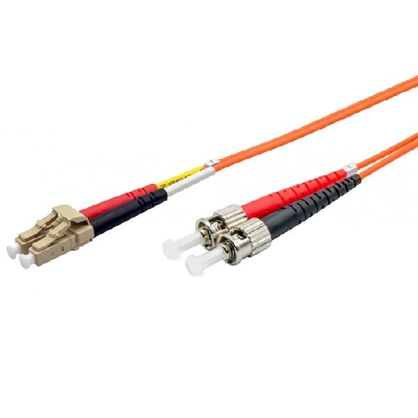 Ekivalan COZ050LCST2SO0020A Ekivalan LWL Duplex Patchkabel OM2, 50/125 µm, LC/ST, orange, 2,0 m
