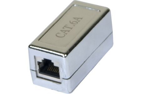 Dexlan 272221 Dexlan Modularadapter, Cat.6A, RJ45 Bu. / RJ45 Bu.