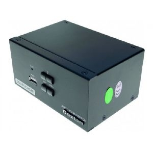 Dexlan 61092 Dexlan 2-Port Dual-Monitor KVM Switch, HDMI 4K/ USB 2.0