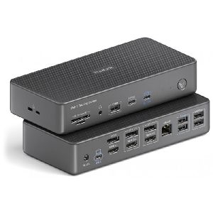 Vuelogic VL-D230L Vuelogic 18-in-1 USB-C DisplayLink Dockingstation VL-D230L, Quad Display, 8K, 100 W PD