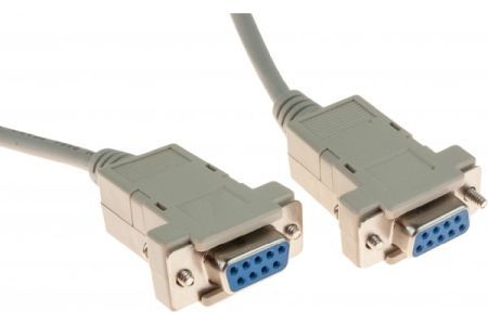 Exertis Connect 136021 Nullmodem Kabel DB9F/F, 5,0 m