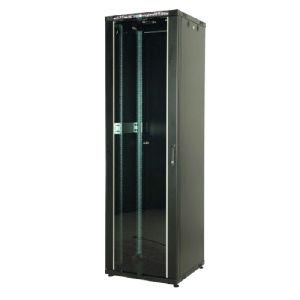 Ekivalan BEEA42U6060BL122 Ekivalan 19" Netzwerkschrank Eco, BEEA Serie, 42 HE, 600 x 600 mm, schwarz