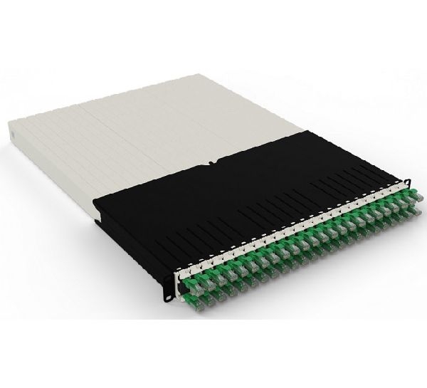 Patchbox PONE30UTPGR patchbox.one/30RU/UTP (1,8 m) mit 24 Kassetten, Patchkabel Cat. 6a, U/UTP, PoE++, Kabel grau